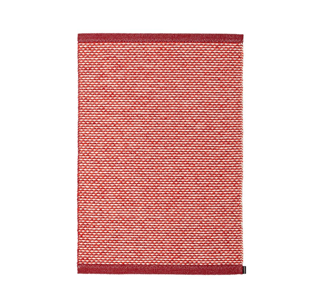 Pappelina EFFI Dark Red Indoor & Outdoor Woven Rug