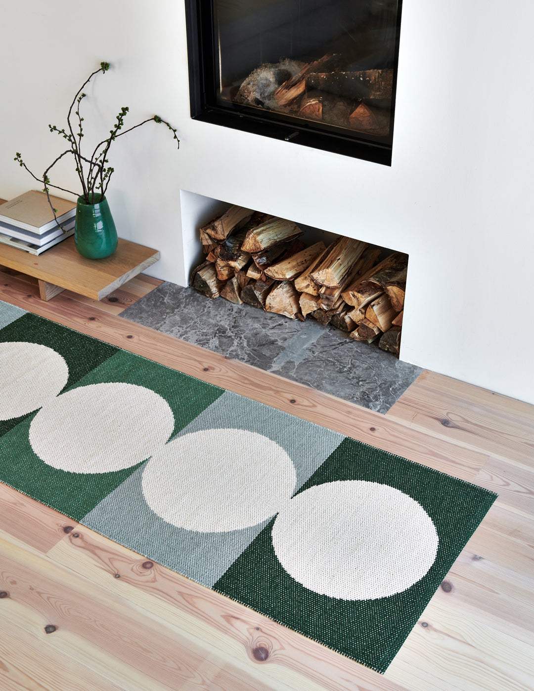 Pappelina OTTO Herb Indoor & Outdoor Woven Rug
