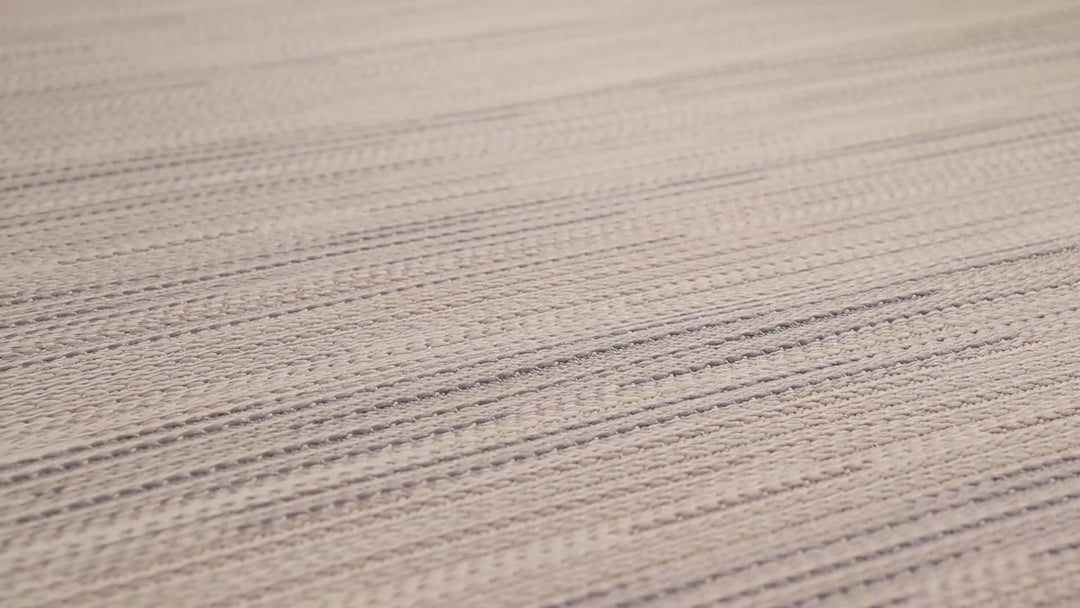 Liora Manne Miranda Tweed Stripe Indoor/Outdoor Area Rug Silver/brown
