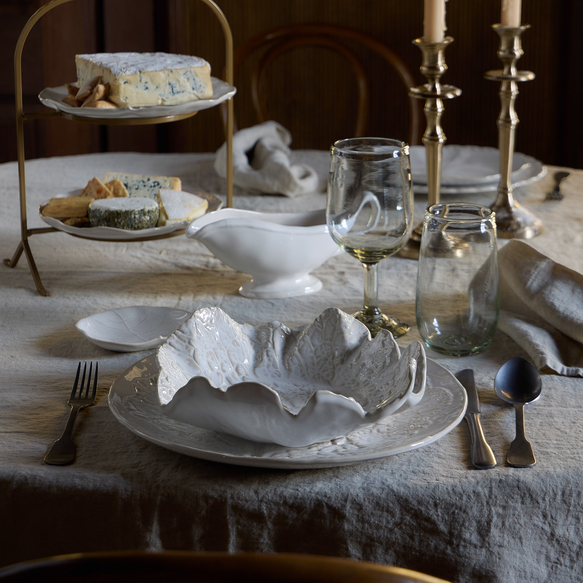 Costa Nova Silvina Fine Stoneware Dinnerware (White) – Hudson & Vine