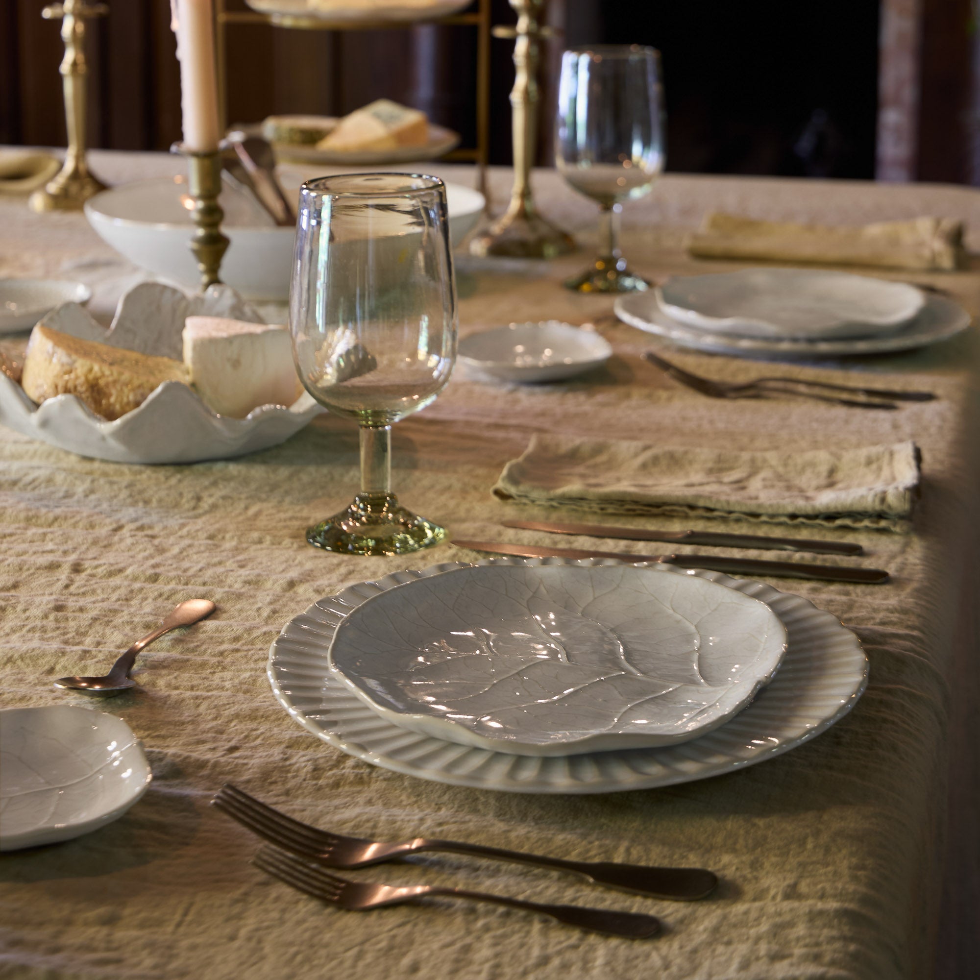 Costa Nova Silvina Fine Stoneware Dinnerware (White) – Hudson & Vine