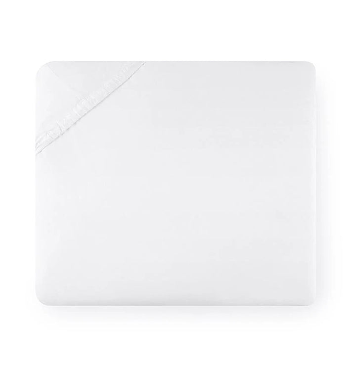Sferra Grande Hotel King Bottom Fitted Sheet (WHITE)