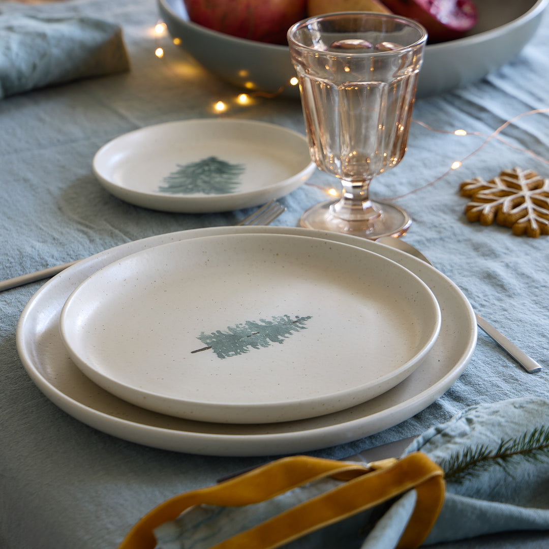 Costa Nova Pacifica Christmas Tree Stoneware Dinnerware