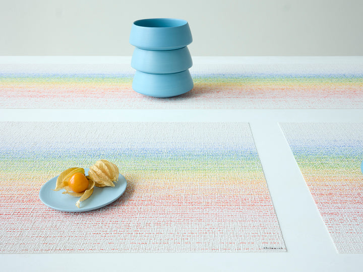 Chilewich Ombré Rectangle Place Mats Set/4 (Rainbow)