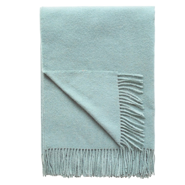 Paris Baby Alpaca Throw (Mint)