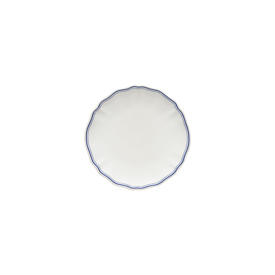 Costa Nova Vila Fine Stoneware Dinnerware (White-Blue)