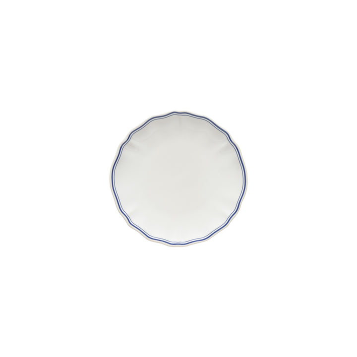 Costa Nova Vila Fine Stoneware Dinnerware (White-Blue)