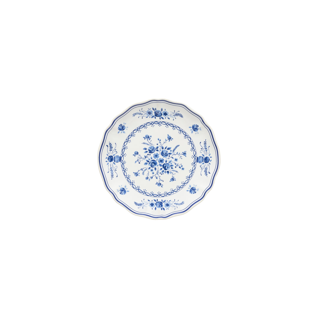 Costa Nova Vila Fine Stoneware Dinnerware (White-Blue Floral)