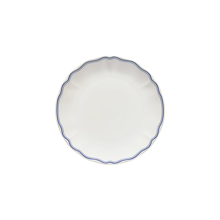 Costa Nova Vila Fine Stoneware Dinnerware (White-Blue)