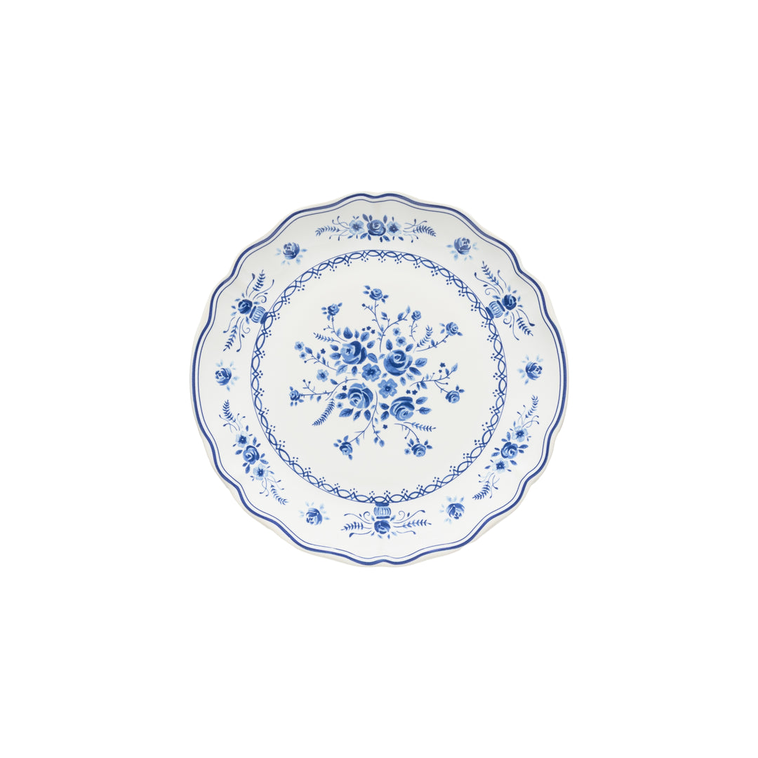 Costa Nova Vila Fine Stoneware Dinnerware (White-Blue Floral)