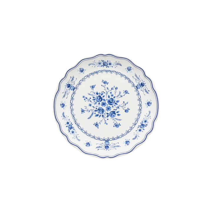 Costa Nova Vila Fine Stoneware Dinnerware (White-Blue Floral)