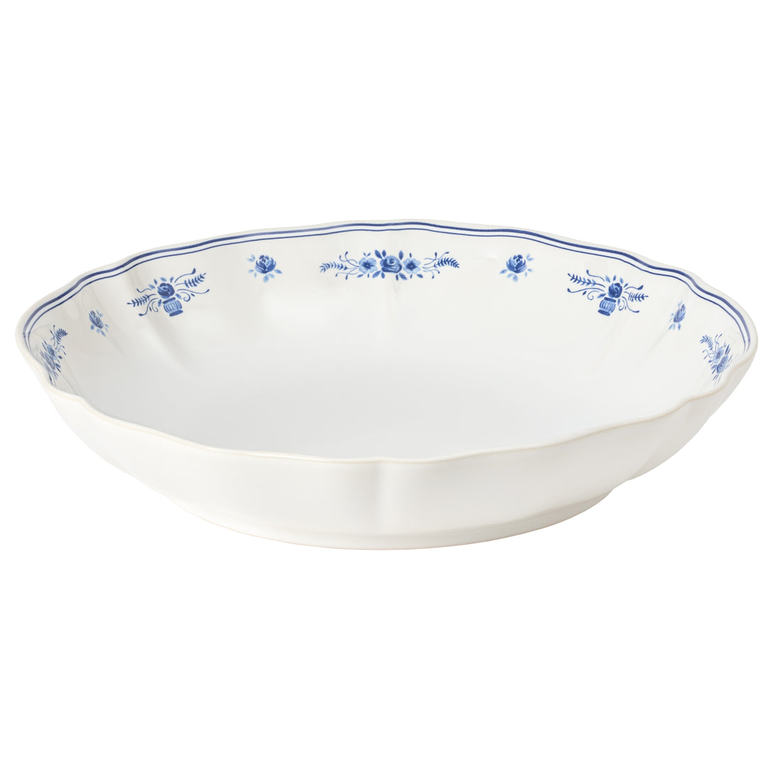 Costa Nova Vila Fine Stoneware Dinnerware (White-Blue Floral)
