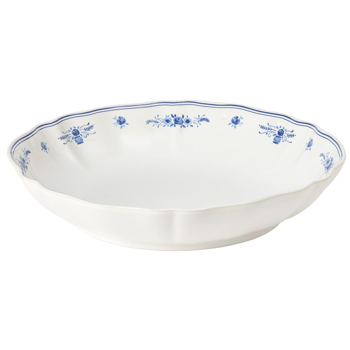 Costa Nova Vila Fine Stoneware Dinnerware (White-Blue Floral)