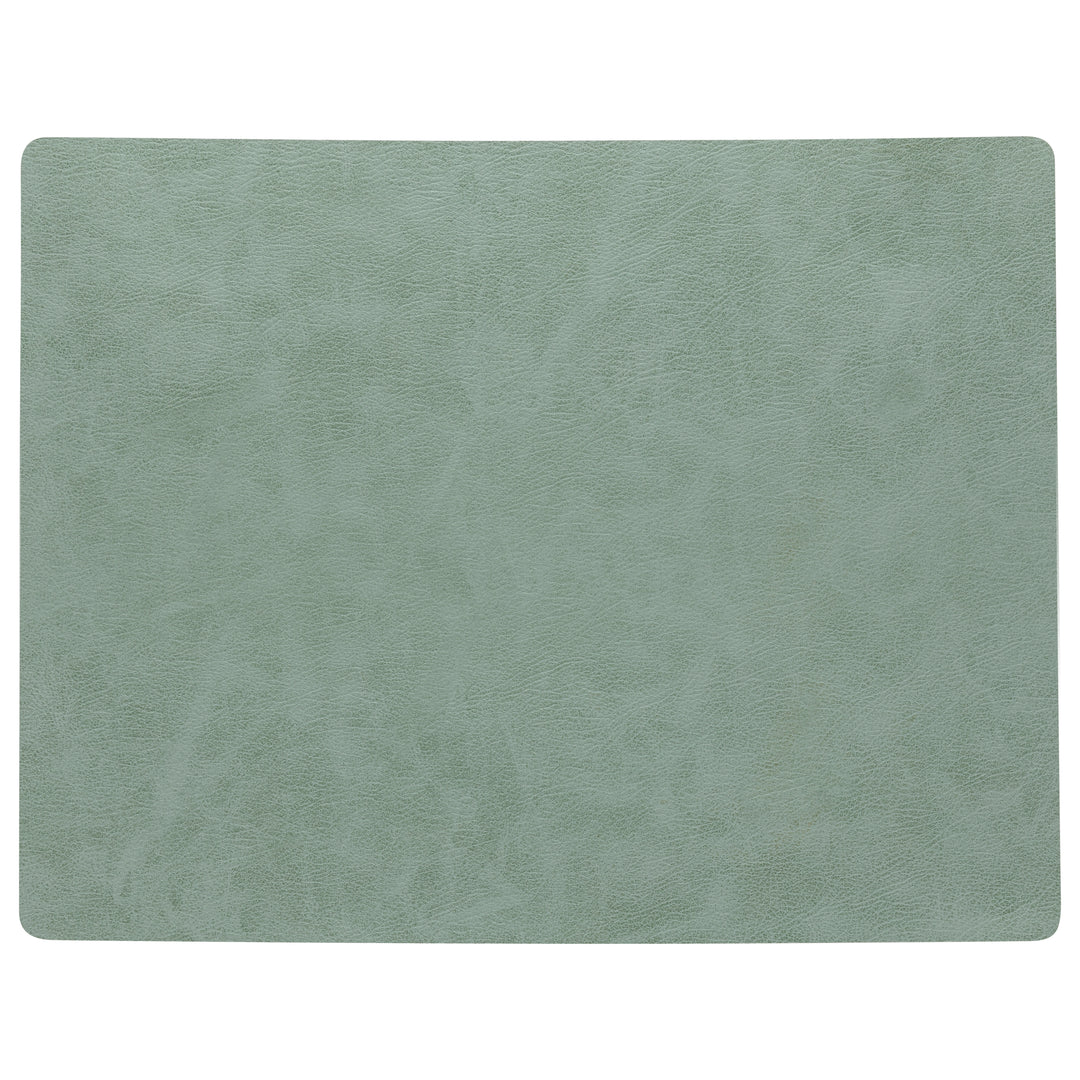 Costa Nova Sela Faux Leather Placemats Set of 4 (Aqua)