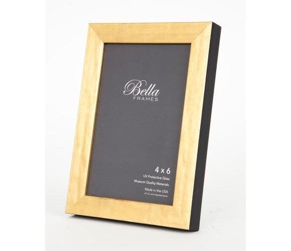 Oaxaca Hand Pressed Gold Leaf Picture Frame - Thumbnail 2