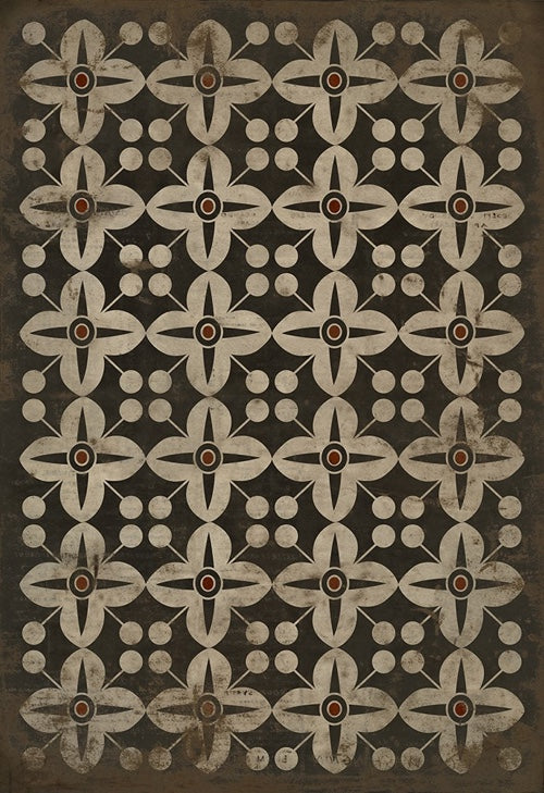 Vintage Vinyl Floorcloths Pattern 03 (Oz)