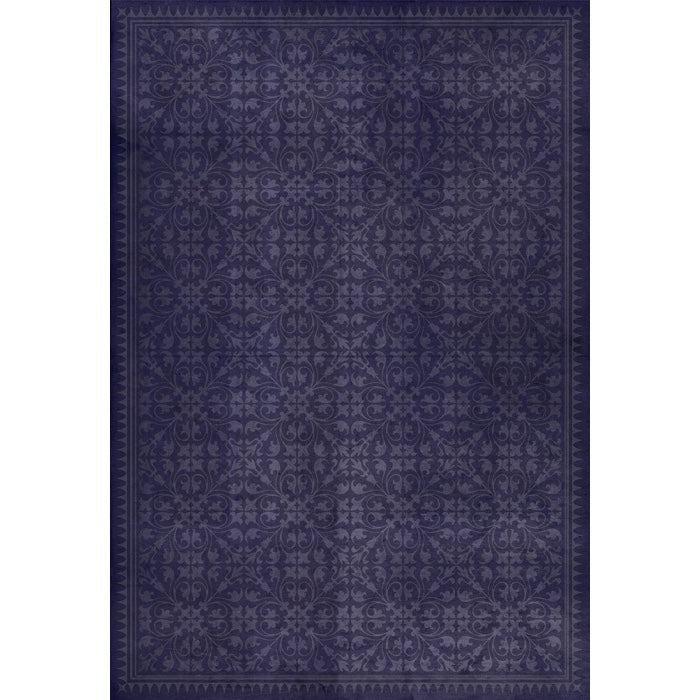 Vintage Vinyl Floorcloth Rug (Pattern 21 The Cheshire Cat)