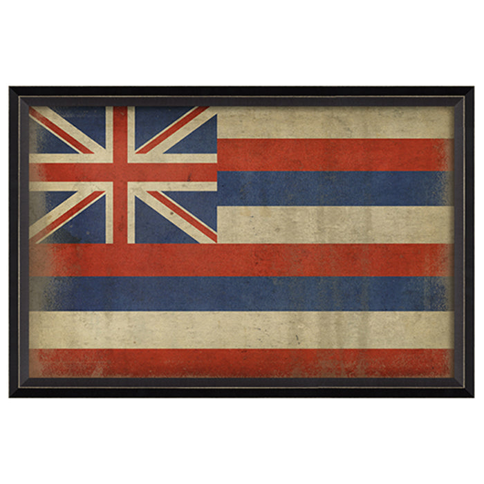 State Flag Framed Print (Hawaii)