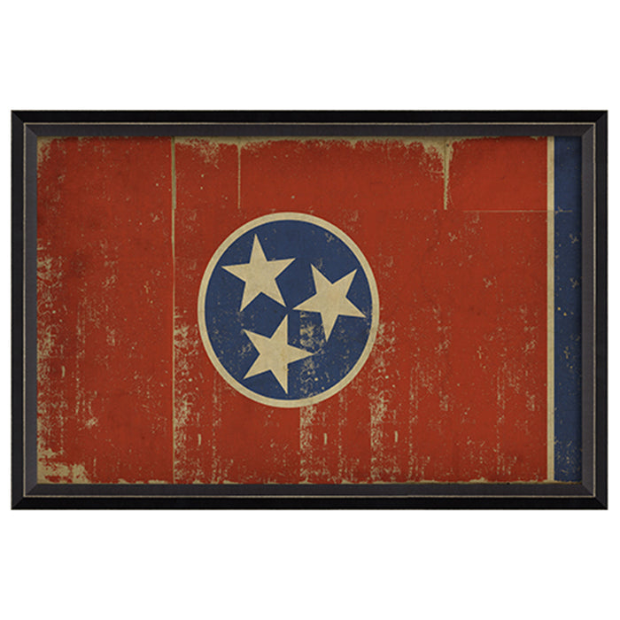State Flag Framed Print (Tennessee)