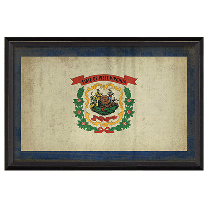 State Flag Framed Print (West Virginia)