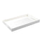 Lacquer Rectangle Tray - White