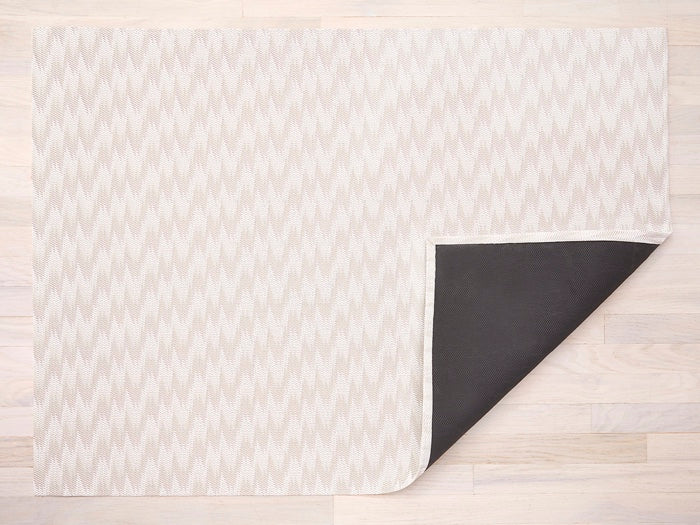 Chilewich Flare Woven Floor Mats (Pumice)