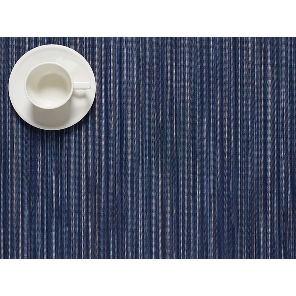 Chilewich Rib Weave Rectangle Place Mats Set/4 (Indigo) – Hudson