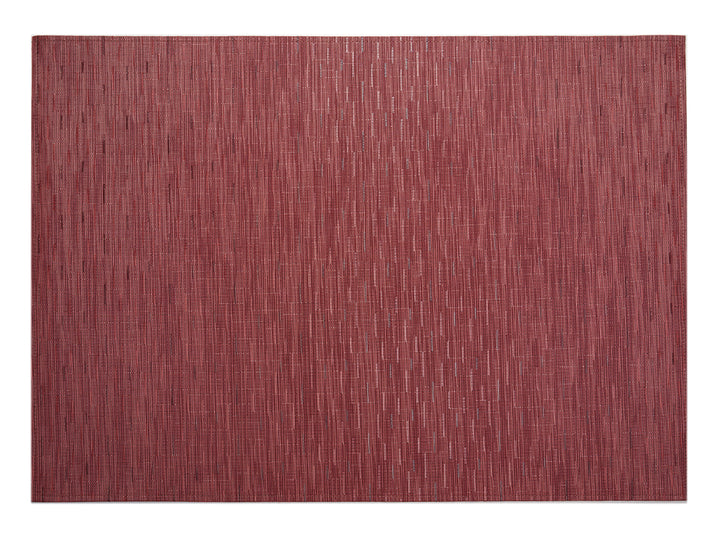 Chilewich Bamboo Woven Floor Mats (Cranberry)