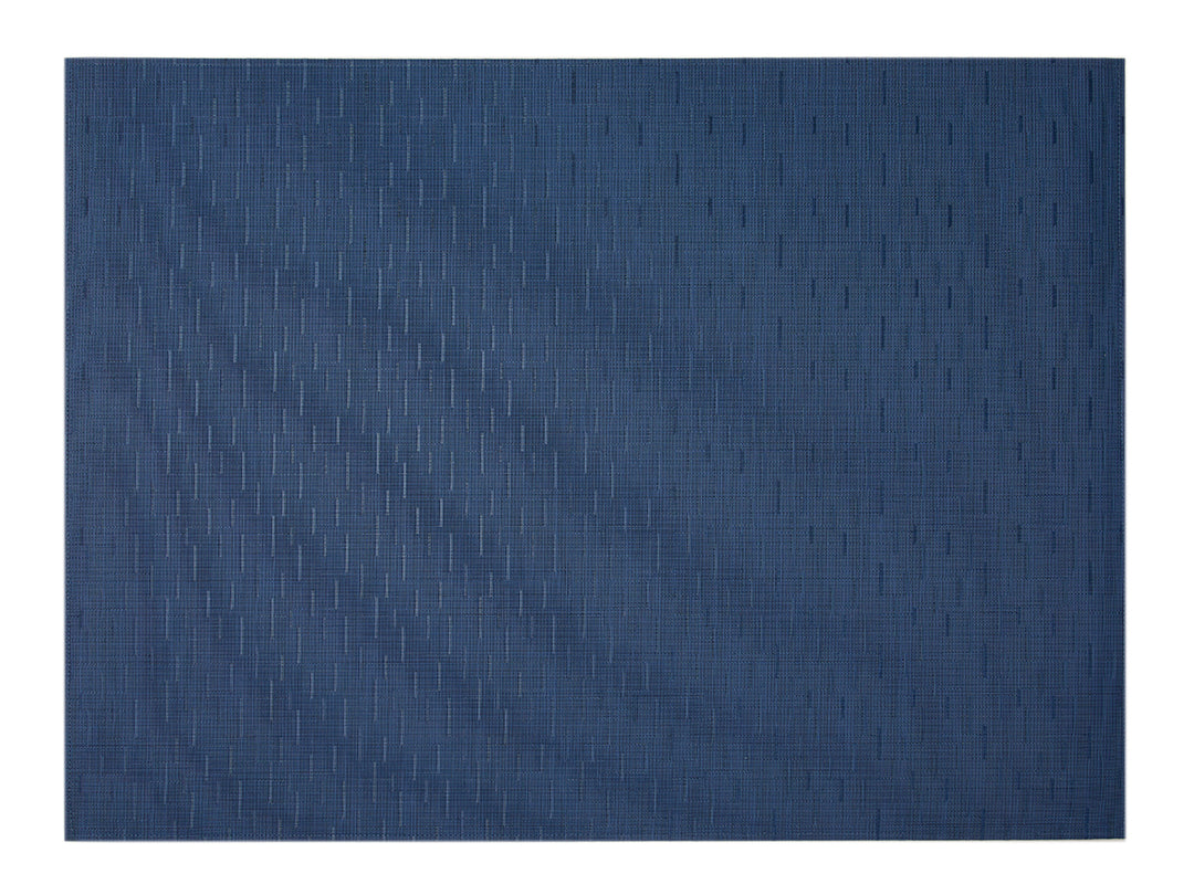 Chilewich Bamboo Woven Floor Mats (Lapis Blue)