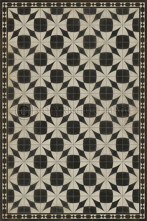 Vintage Vinyl Floorcloths (Pattern 29 Voltaire)
