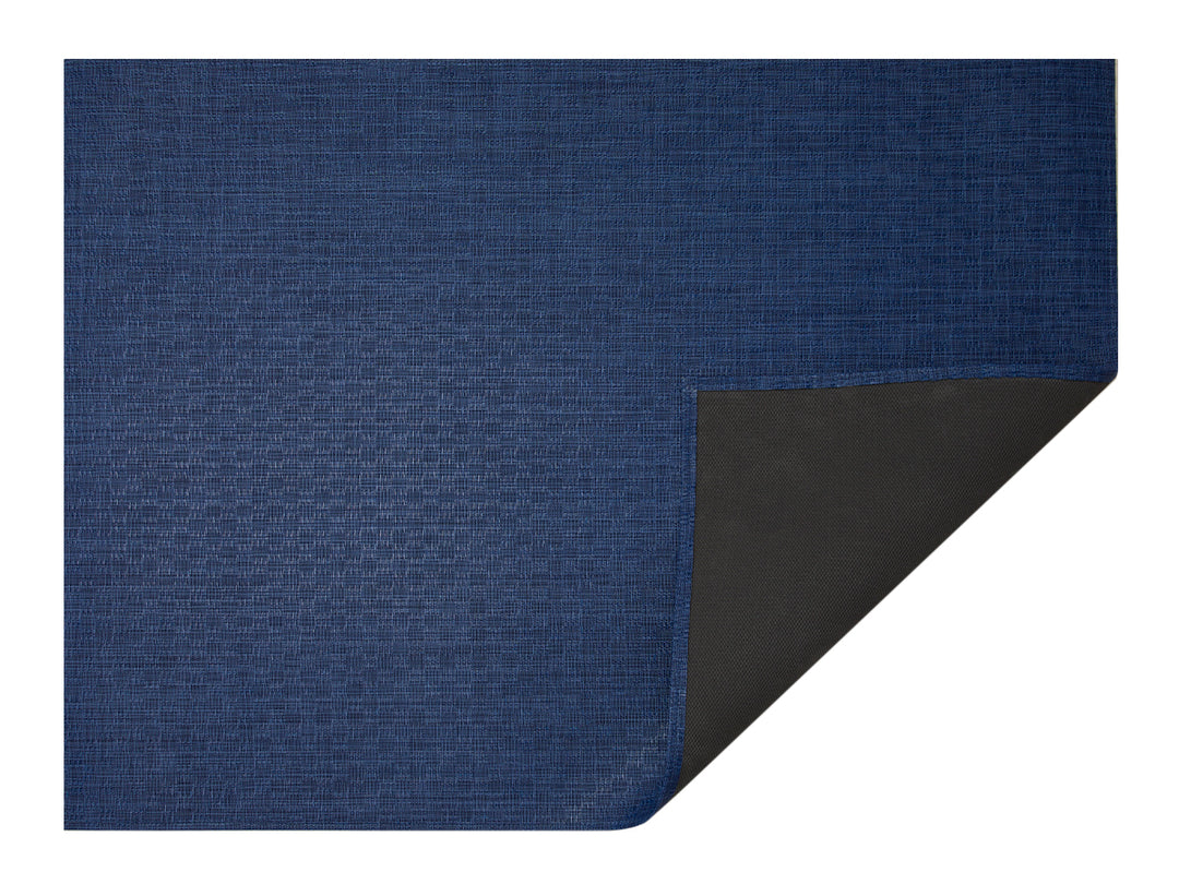 Chilewich Bay Weave Woven Floor Mats (Blue Jean)