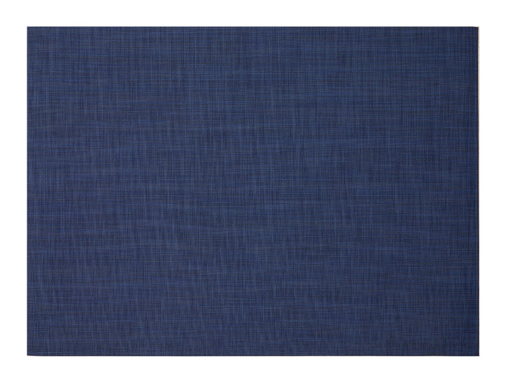 Chilewich Mini Basketweave Woven Rug (Indigo)