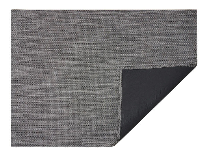 Chilewich Mini Basketweave Woven Floor Mats (Light Grey)