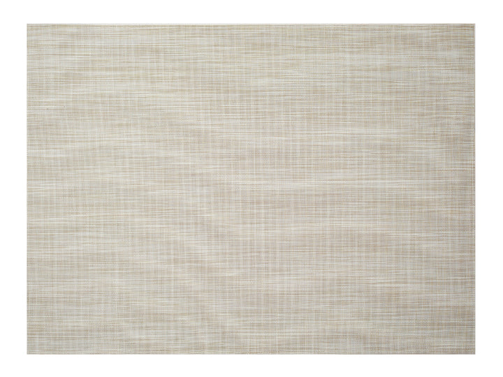Chilewich Mini Basketweave Woven Floor Mats (Parchment)