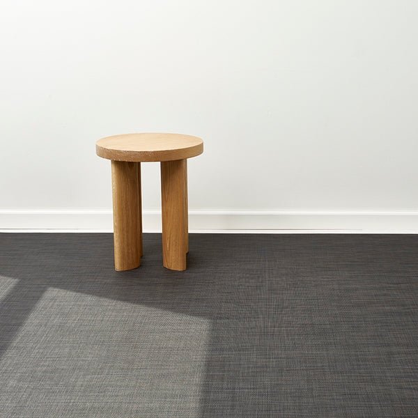 Chilewich Mini Basketweave Woven Rug (Espresso)
