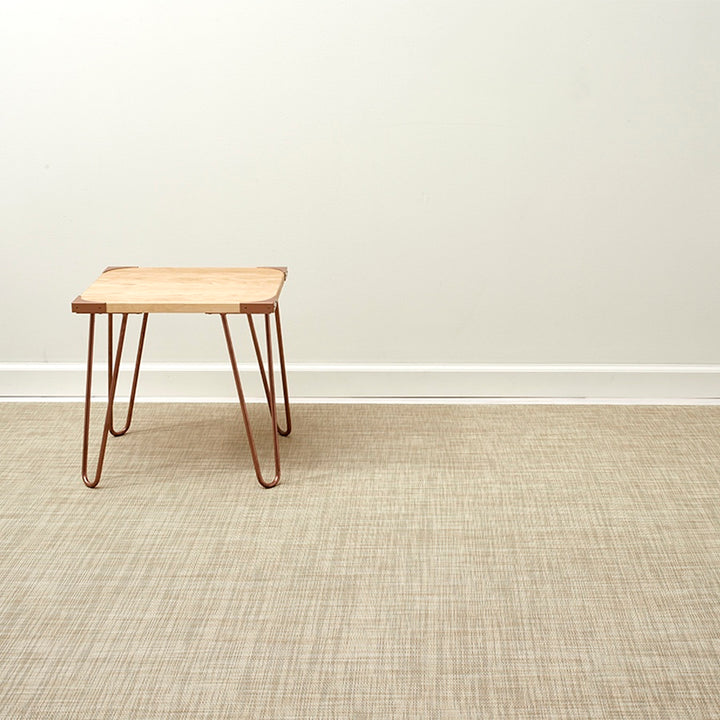 Chilewich Mini Basketweave Woven Floor Mats (Linen)