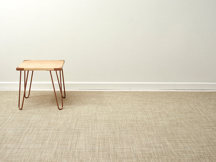 Chilewich Mini Basketweave Woven Floor Mats (Linen)