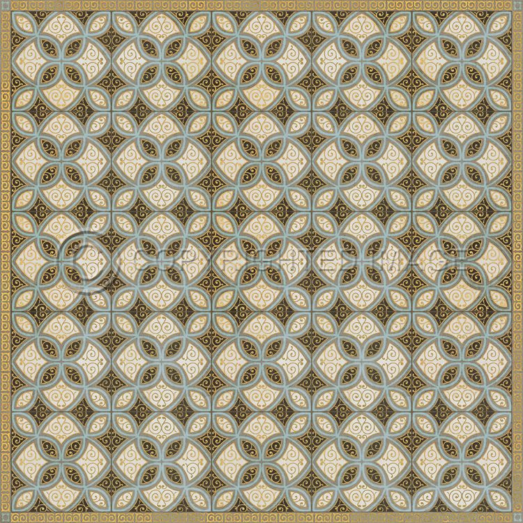 Vintage Vinyl Floorcloths (Pattern 25 Gustav)