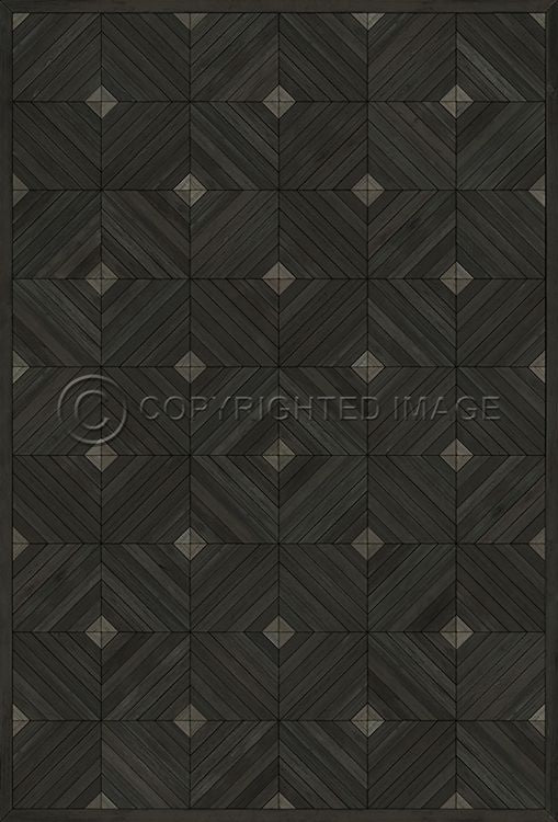 Vintage Vinyl Floorcloth Mats (Artisanry - School of Thought - A Product of the Mastermind)
