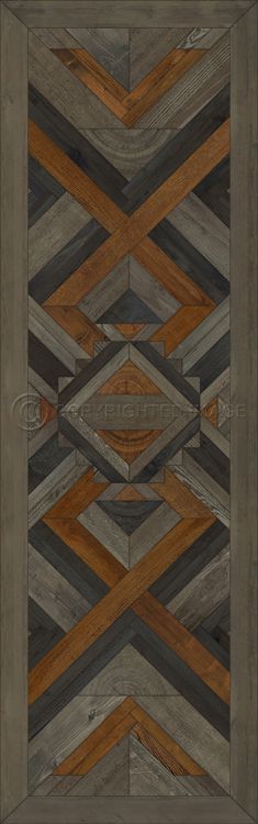Vintage Vinyl Floorcloth Mats (Norwegian - Appalachian - In Great Grandeur)