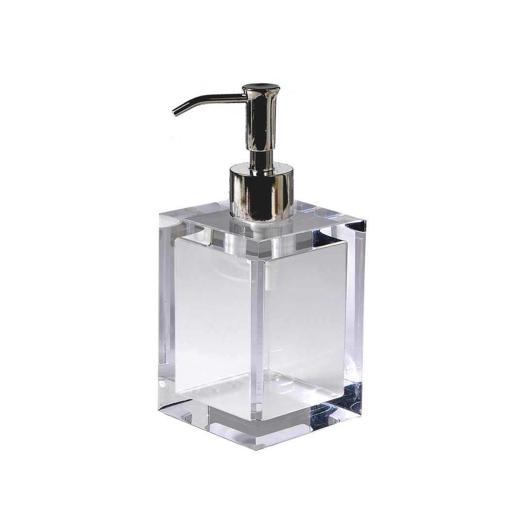 Mike + Ally Ice Clear Lucite Bathroom Accessories