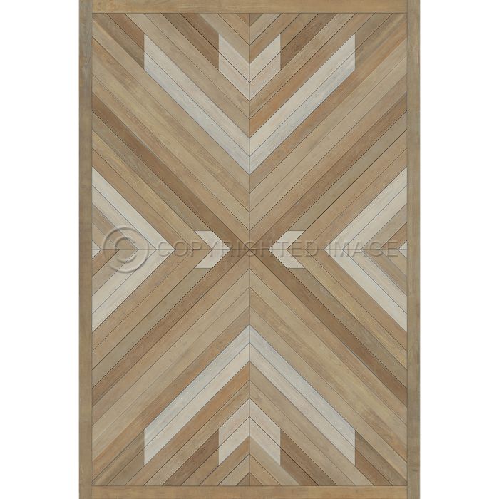 Vintage Vinyl Floorcloth Mats (Norwegian - Bohemian - Romani)