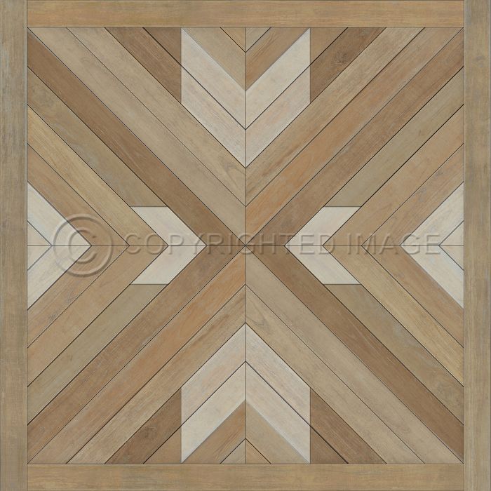 Vintage Vinyl Floorcloth Mats (Norwegian - Bohemian - Romani)