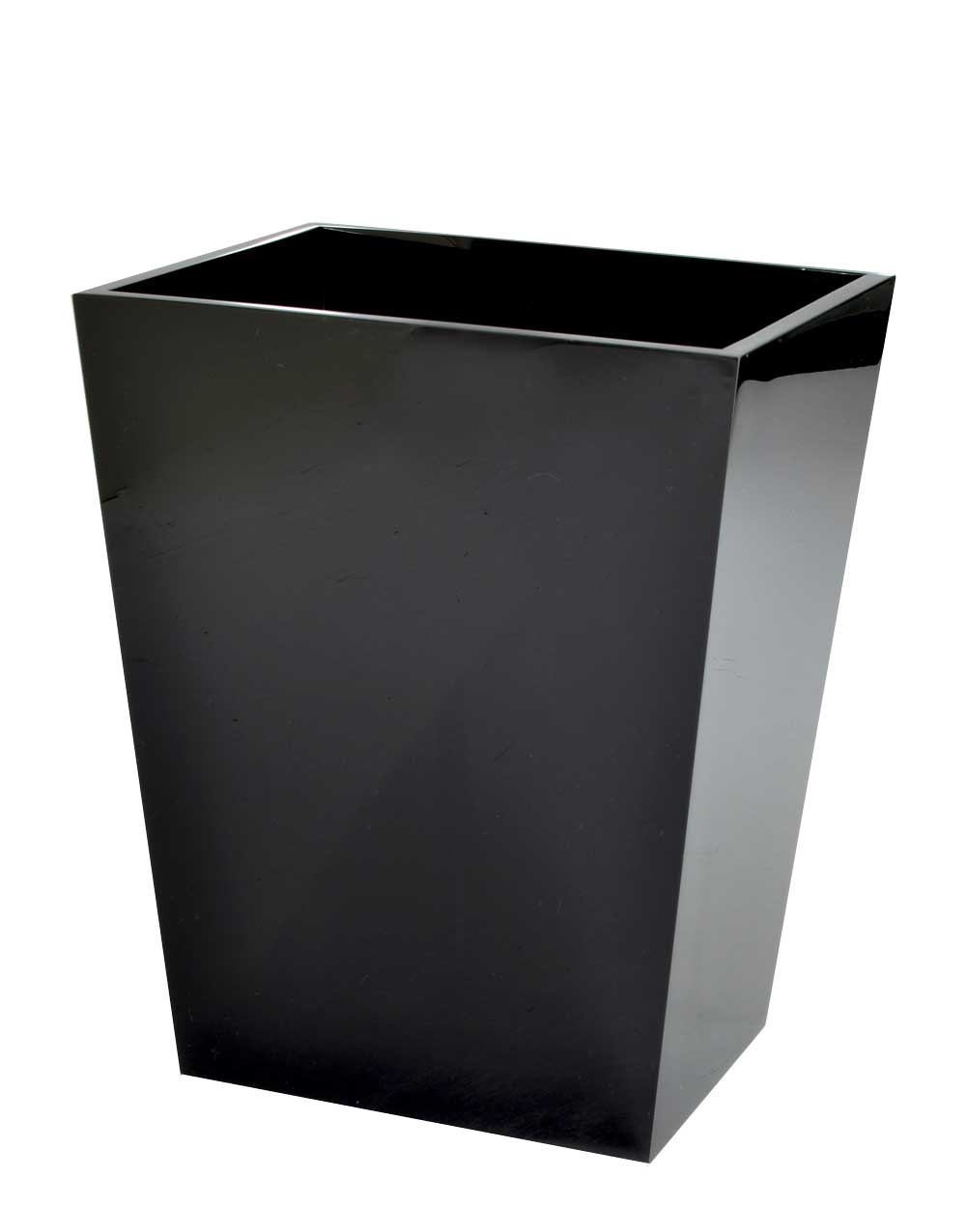 Mike + Ally Ice Black Lucite Bathroom Accessories