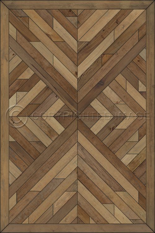 Spicher & Company Vintage Vinyl Floorcloth Mat (Norwegian Wood - Nile - Seek the Brook)
