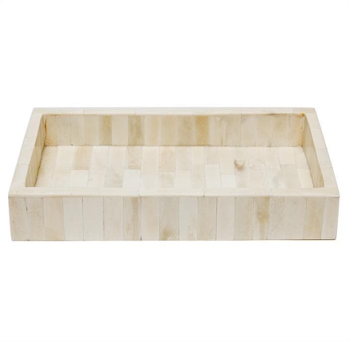 Gaya Vertical Bone Medium Tray