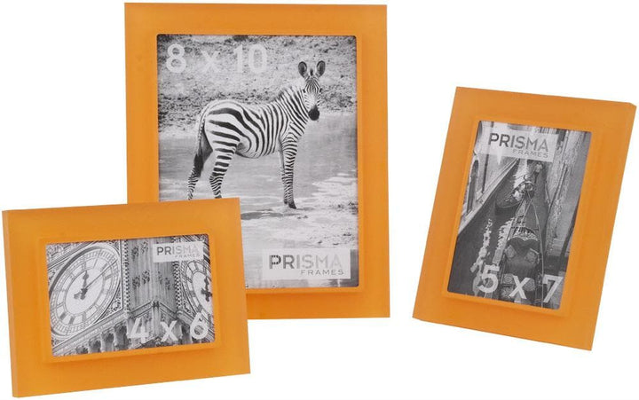 Tangerine Prisma Acrylic Picture Frame - Hudson & Vine