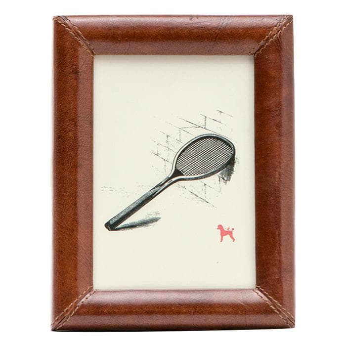 Eton Tobacco Leather Picture Frames