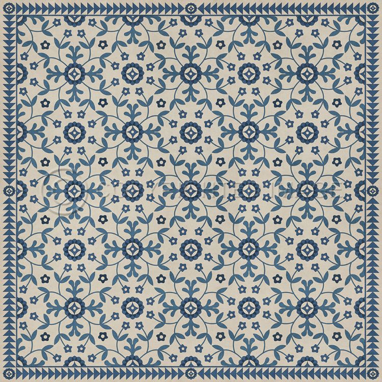 Vintage Vinyl Floorcloth Mats (Pattern 40 Drummond Castle) – Hudson & Vine