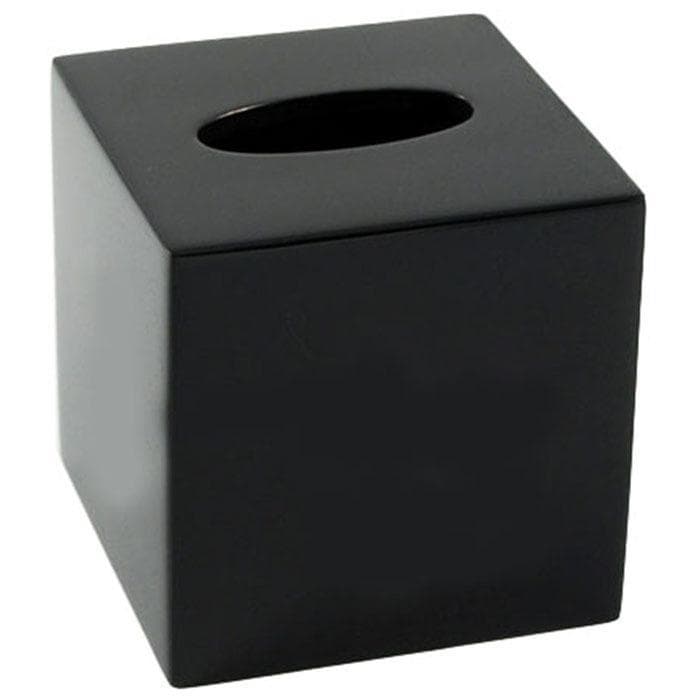 Black Lacquer Tissue Box